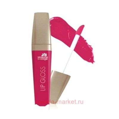 Severina Lip Gloss Блеск для губ  тон 626 сливовый(срок истек)