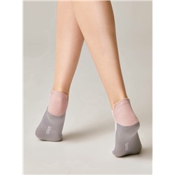 Носки женские CONTE ACTIVE Ультракороткие хлопковые носки с «язычком»