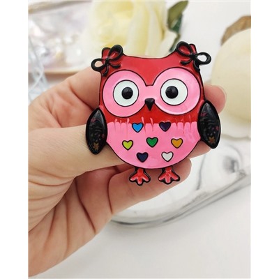 Брошь Совушка