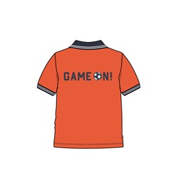 Джемпер трикотажный с воротником поло для мальчиков