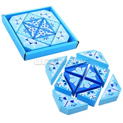Логический игровой набор "Калейдоскоп" "Снежинка"