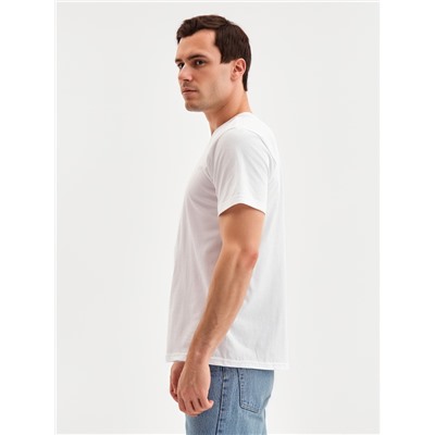 Футболка мужская Collorista, размер 46-48, белая