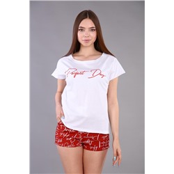 Пижама "Виртуоз" (Кирпичный)