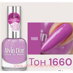Alvin D`or Гель-лак для ногтей  тон 1660 нежно-сиреневый 12мл