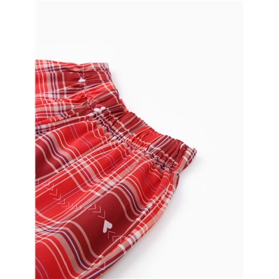 Пижама женская (рубашка, брюки) KAFTAN Red, размер 48-50