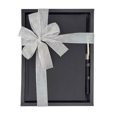 Подарочный набор Ежедневник недатированный А5+ 272 стр. "VELVET" (ЧЕРНЫЙ)+ ручка 3-115/04-2 Bruno Visconti