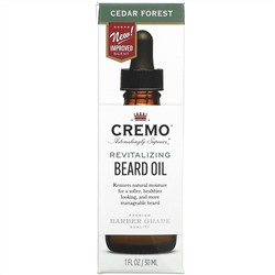 Cremo, Beard Oil, Cedar Forest, 1 fl oz (30 ml)