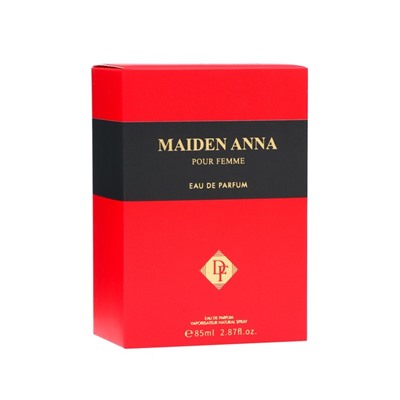 Туалетная вода женская DF Maiden Anna, 85 мл