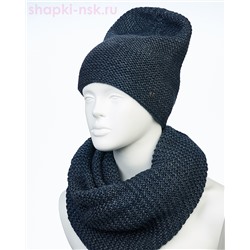 55335-1 Комплект женский (колпак+снуд) (56-58)