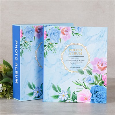 Фотоальбом 80 фото 10x15 Цветы / MX8207 /уп 48/