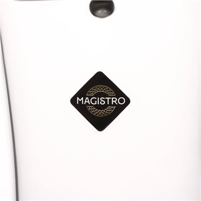 Графин Magistro «Грация», 1 л, с крышкой-клапаном, стекло, прозрачный