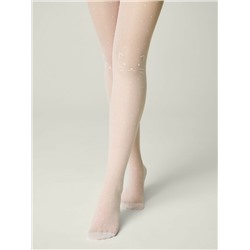 CONTE Колготки в точку с рисунком «кот» KATIE