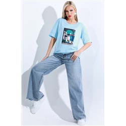 Футболка Нереально крутая, блю