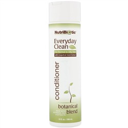 NutriBiotic, Everyday Clean, кондиционер, смесь растительных ингредиентов, 296 мл (10 жидк. унций)