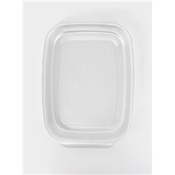 Противень, 1.8 л, 21×29.4 см, h=4.5 см, листовой алюминий 1.2 мм, серебристый