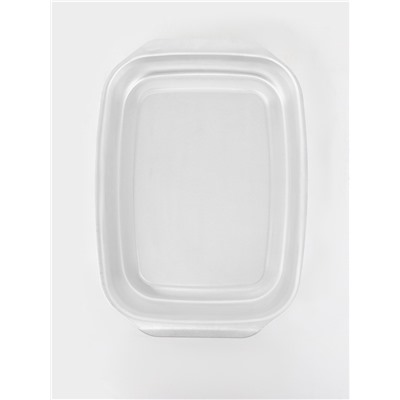 Противень, 1.8 л, 21×29.4 см, h=4.5 см, листовой алюминий 1.2 мм, серебристый