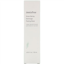 Innisfree, зеленый ячмень, косметическая маска-пилинг, гоммаж, 120 мл (4,05 жидк. унции)