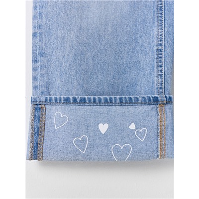 ДЖИНСЫ ДЛЯ ДЕВОЧЕК (осенне-зимний ассортимент) 2026-1DTG503-1t