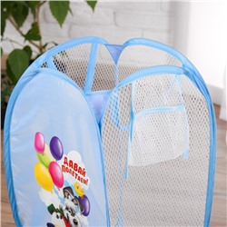 Корзина для хранения игрушек «Давай полетаем!» с термопринтом