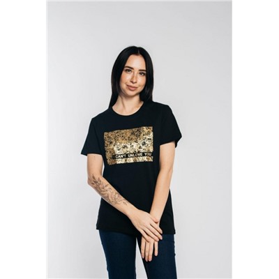 Футболка женская 53278 (Черный)