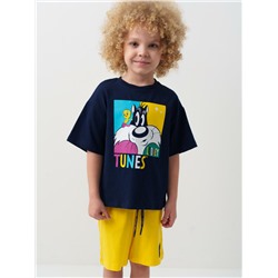 Комплект трикотажный для мальчиков: фуфайка (футболка), шорты