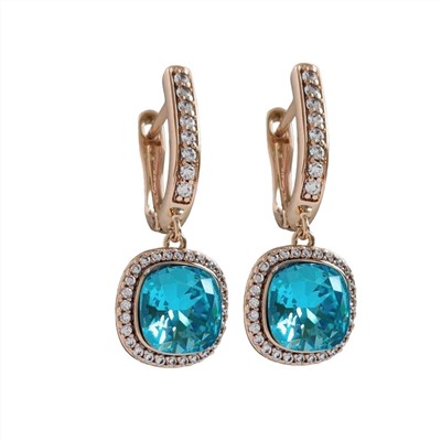 Серьги с кристаллами Swarovski