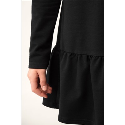 Платье из футера для девочки Happyfox