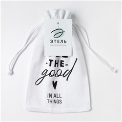 Набор подарочный «Этель» Hello spring: полотенце, лопатка, текстильный мешочек