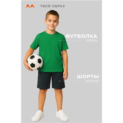 Детская однотонная футболка Happyfox