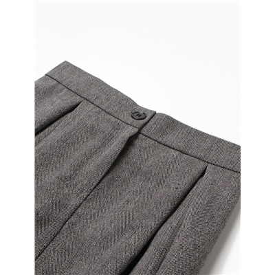 Юбка миди женская MINAKU: Modern classic, тёмно-серая, размер 46