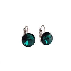 Серьги кристаллами Swarovski