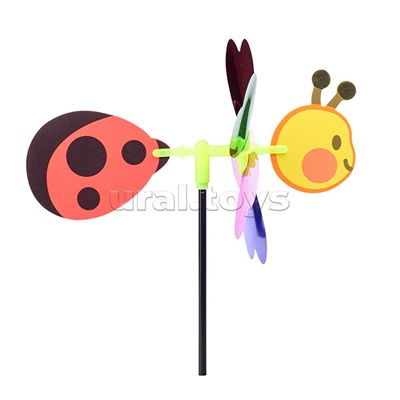 Ветерок "Божья коровка голографическая"