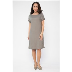 Платье Аида (серый хаки) П13613-25М