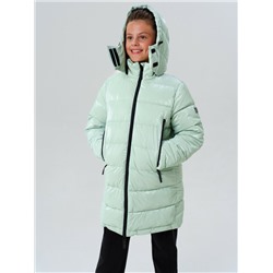 Пальто текстильное с полиуретановым покрытием для девочек