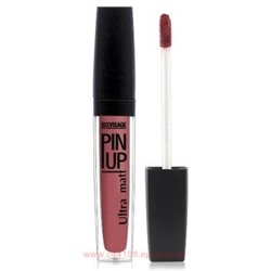 LUXVISAGE Блеск для губ Pin Up Ultra Matt тон 33 rosewood 5мл