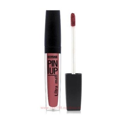 LUXVISAGE Блеск для губ Pin Up Ultra Matt тон 33 rosewood 5мл