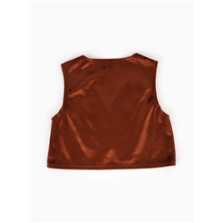 Карнавальный костюм «Медведь Потапик», жилет, шорты, шапка, размер 110-56