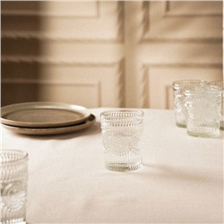 Набор стаканов стеклянный SL Home «Ларго», 300 мл, 8×10 см, цвет прозрачный