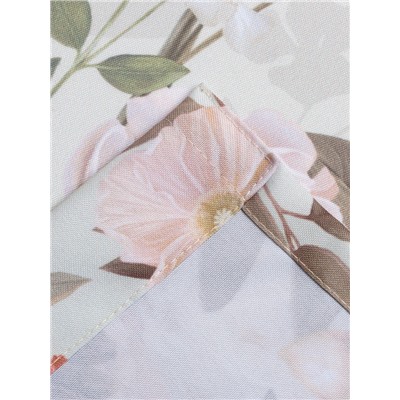 Шторы для кухни с подхватами «Этель. Цветущий сад» 145×180 см, комплект - 2 шт.