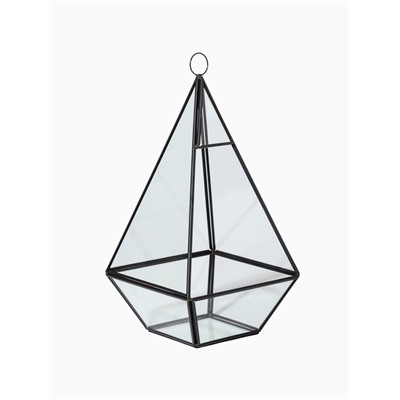 Флорариум каркас, 13×24 см, чёрный