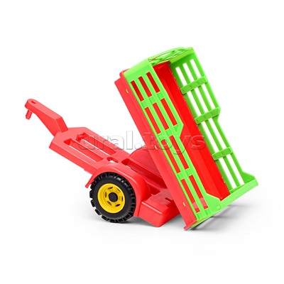 Трактор с прицепом