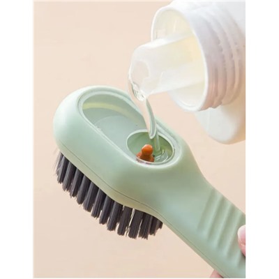 Щетка для обуви, одежды, для дома универсальная с дозатором