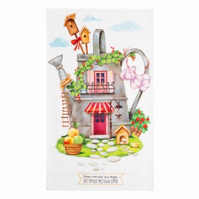 Набор полотенец «Этель» Счастье 40×73 см - 2 шт., 100% хлопок, саржа