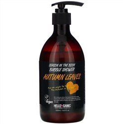 Helloganic, Season In the Body Bubble Shower, Autumn Leaves, 16.9 fl oz (500 ml)