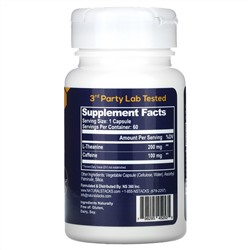 Natural Stacks, Smart Caffeine With L-Theanine, 60 Vegetarian Capsules