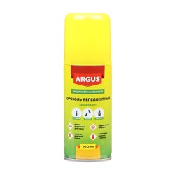 Аэрозоль Argus репеллентный от комаров, мошек, слепней, 100 мл