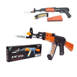 Автомат игрушечный с подсветкой и музыкальными эффектами 72 см