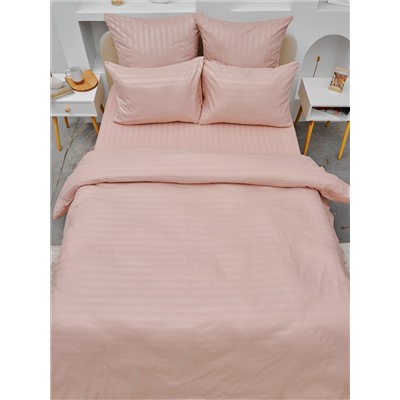 Пододеяльник Микрофибра Страйп - Пудра