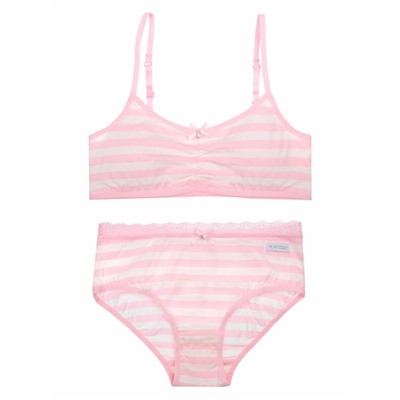 Комплект трикотажный для девочек: топ, трусы