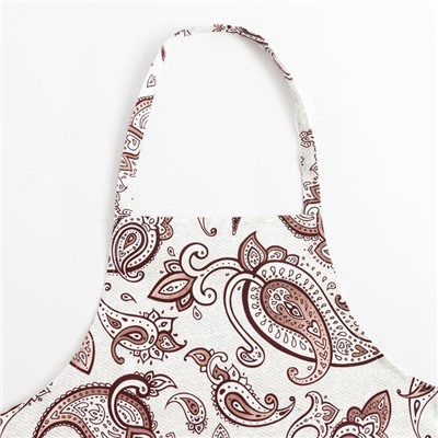 Фартук «Этель» Восточные узоры 60×65 см, 100% хлопок, саржа 190 г/м²